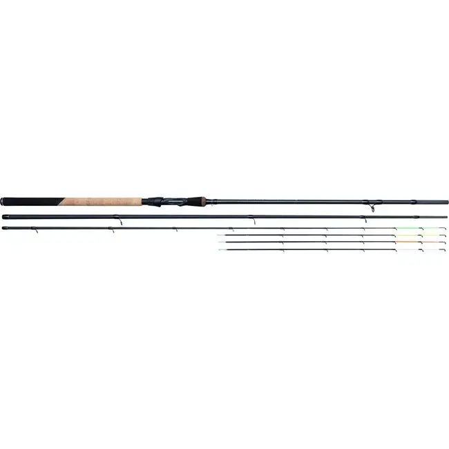 Kinetic Feederhengel 3,60 m 10-60 gr met 4 toppen