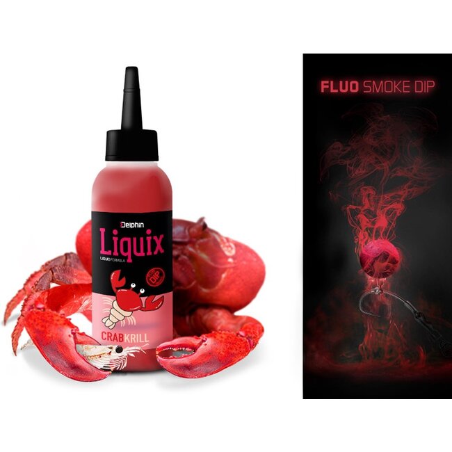 Delphin D Snax LiquiX - Crab Krill - Fluo Dip