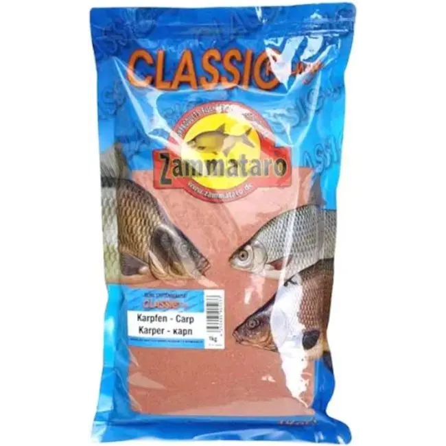 Zammataro Karper lokvoer 1 kg voor karper, brasem en zeelt