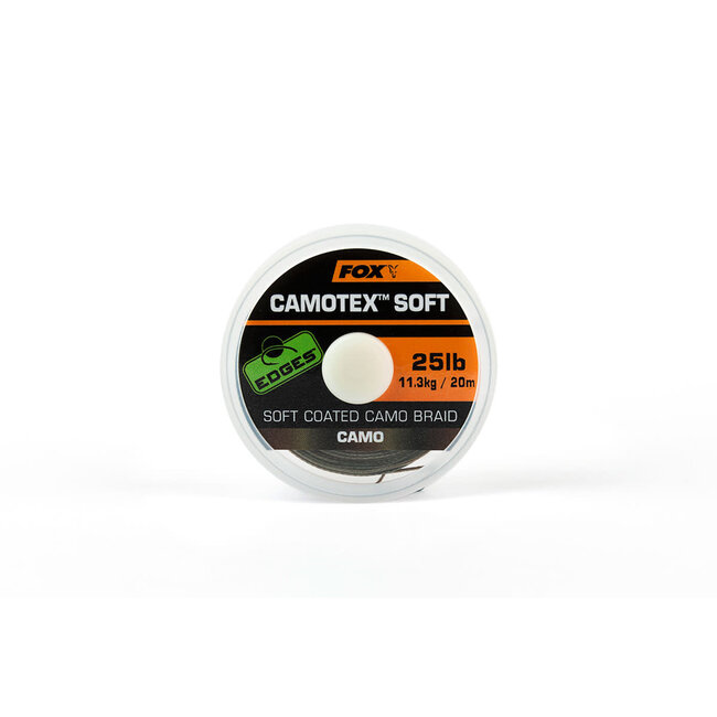 Fox Camotex Soft 25lb soepele zinkende onderlijn