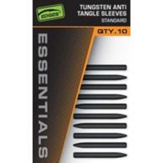 Fox Fox Tungsten Anti Tangle Sleeves Standard – 8 stuks – Zinkt en voorkomt in de knoop raken