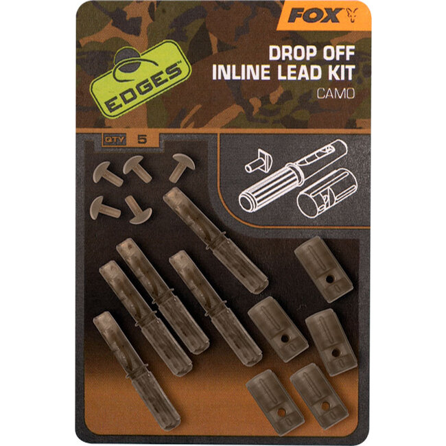Fox Drop Off Inline Lead Kit Camo âComplete kit voor veilige lossing van inline lood