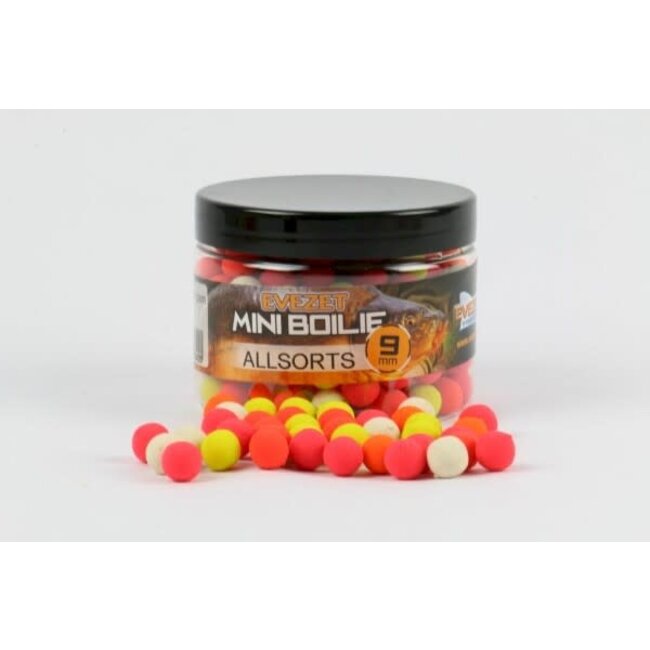 Evezet Mini Boilies Assortiment 9 mm