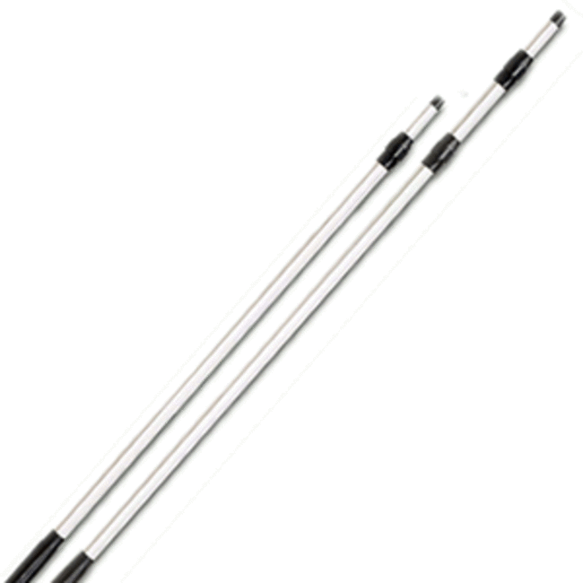 Albatros Aluminium Schepnetsteel 200 cm âLichte en Sterke Telescopische schepnetsteel