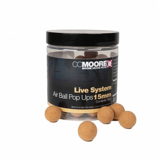 CC moore Live System Air Ball Pop Ups 18 mm âDuurzaam en Extreem Drijvend Haakaas