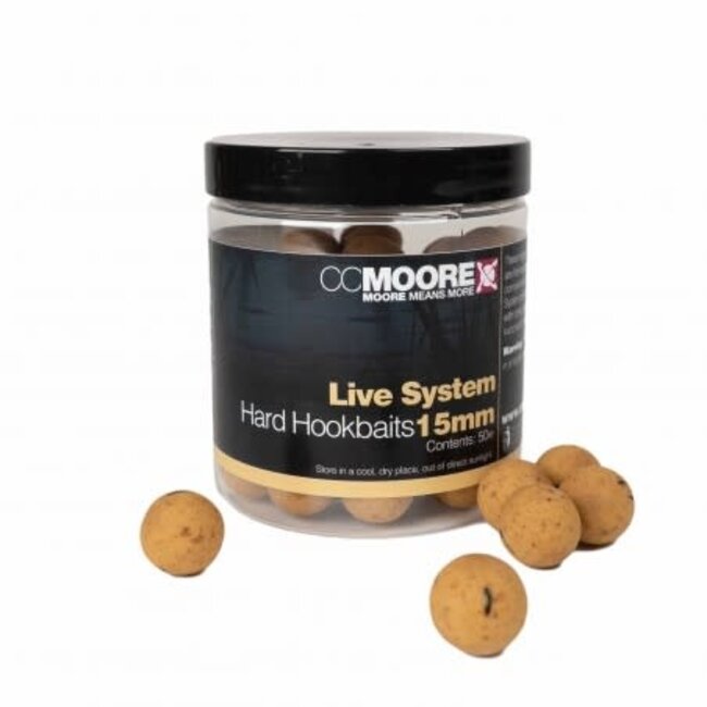 CC moore Live System Hard Hookbaits âDuurzaam Haakaas met Zoete Amandel- en Vanillearoma 18 mm
