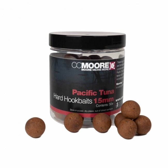 CC moore CC Moore Pacific Tuna Hard Hookbaits – Extreem Duurzaam Haakaas met Hartig Tuna Aroma