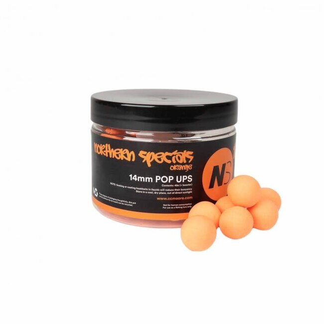 CC moore Northern Special Orange Pop Ups 13â€“14 mm âExtra Drijvende Hookbaits
