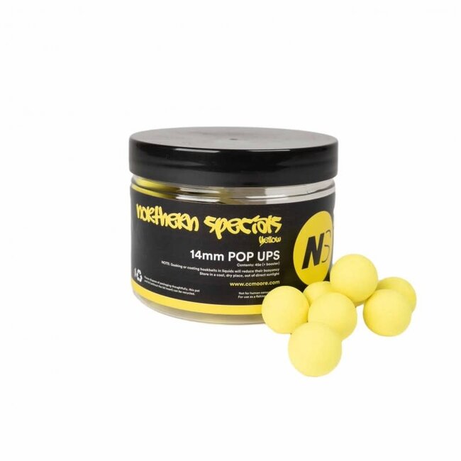 CC moore CC Moore Northern Special Yellow Pop Ups 18 mm – Felgele Hi-Attract Hookbaits