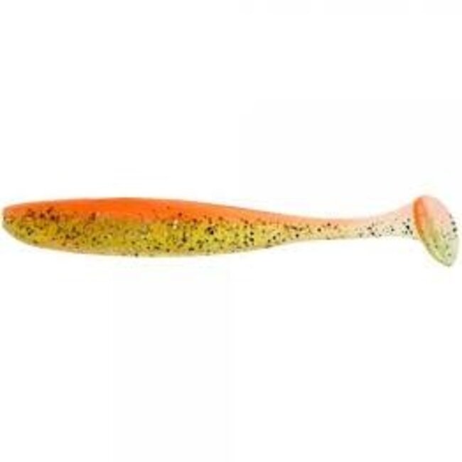 Keitech Easy Shiner is een zachte shad met levensechte actie en sterke attractie, ideaal voor het vangen van baars, snoekbaars en snoek.