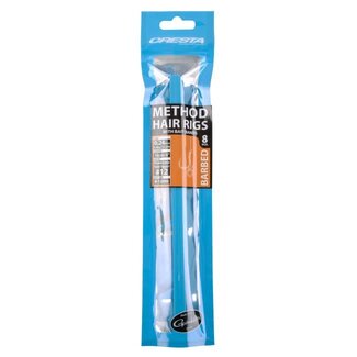 Cresta Method Hairrigs + Band Barbless 10cm 14 0,22mm