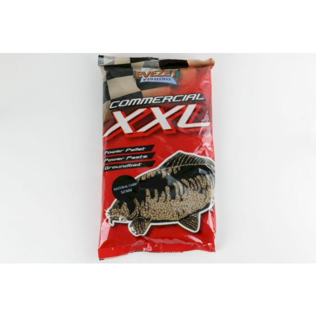 Evezet Commercial XXL Power pellet Natural Carp 3.0 mm