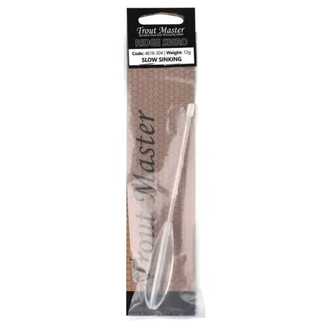 Spro Trout Master Ridge Sbirolino SLS 10g âZinkende dobber voor forelvissen