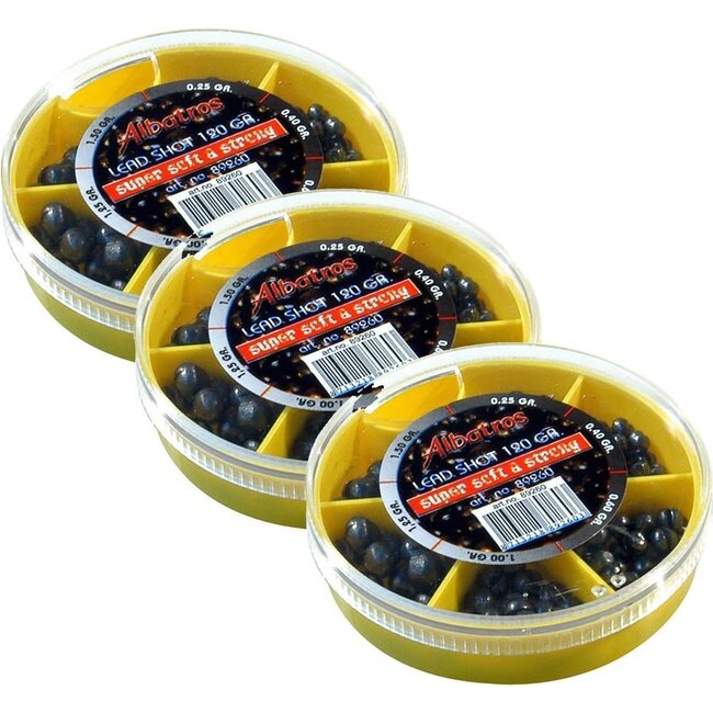 Albatros Loodhagel Doosje 0,25 gr â1,50 gr