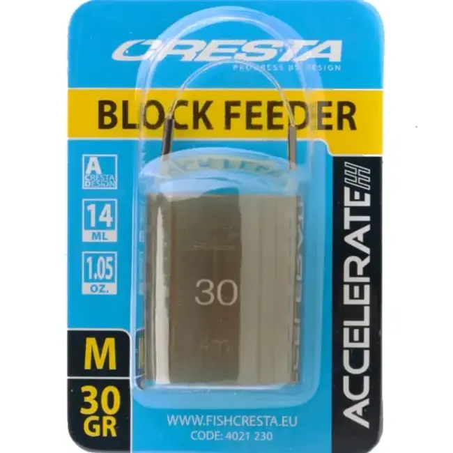 Cresta Accellerate Block Feeders Large 28ml 30g