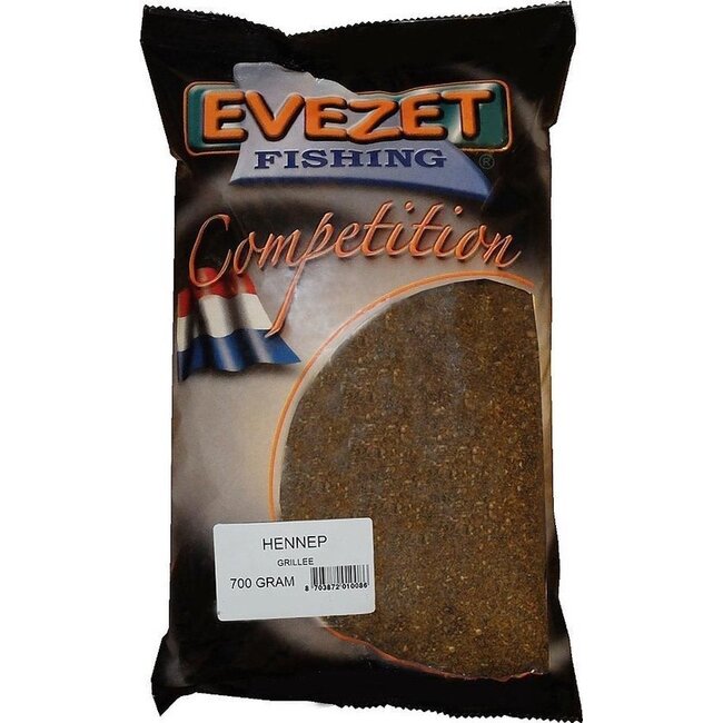Evezet Hennep Grillee 700 gr âgeroosterde hennep voor extra attractie in witvisvoer