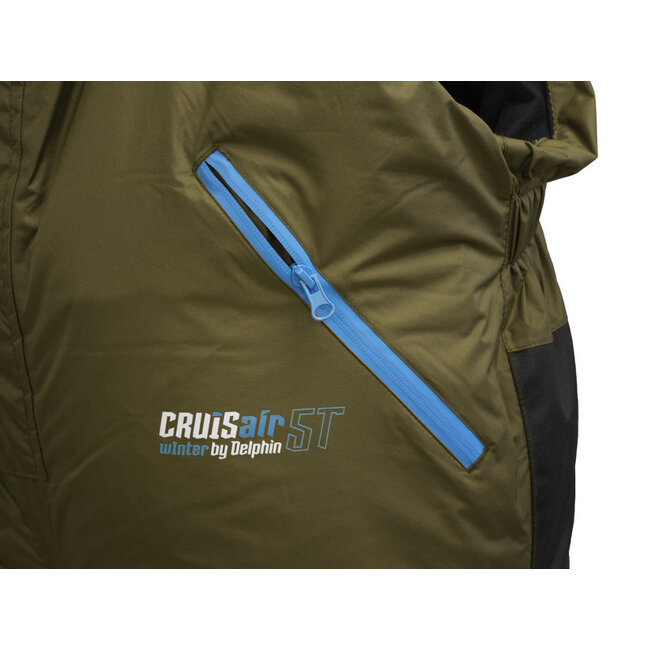 Delphin CruisAIR WINTER 5T Winter Broek XXL âComfortabele en waterdichte visbroek voor koude omstandigheden