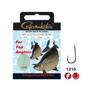 Gamakatsu Competition Allround LS-1310 brons 22cm 18 0.10 mm Gamakatsu Competition Allround LS-1310 brons 22cm 18 0.10 mm