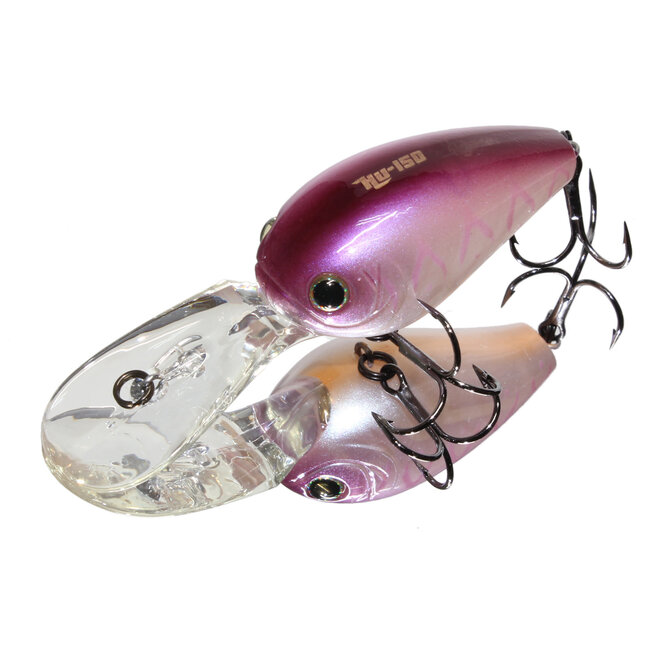 Hideup Dieplopende crankbait 5,8 cm 16 gr voor roofvis tot 3 m
