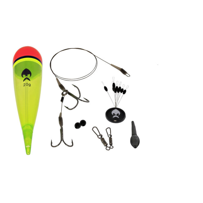 Westin Westin Pike Float Kit 10 g #6 / #8 – Complete Dobberset voor Snoekvissen