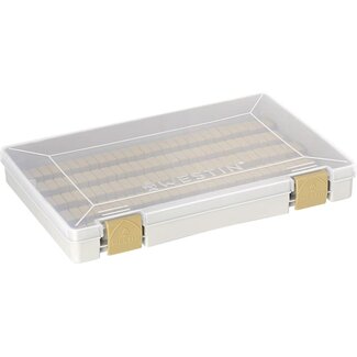 Westin W3 Jig Box 135 Slots 27,4 x 18 x 4 cm M Grey Clear