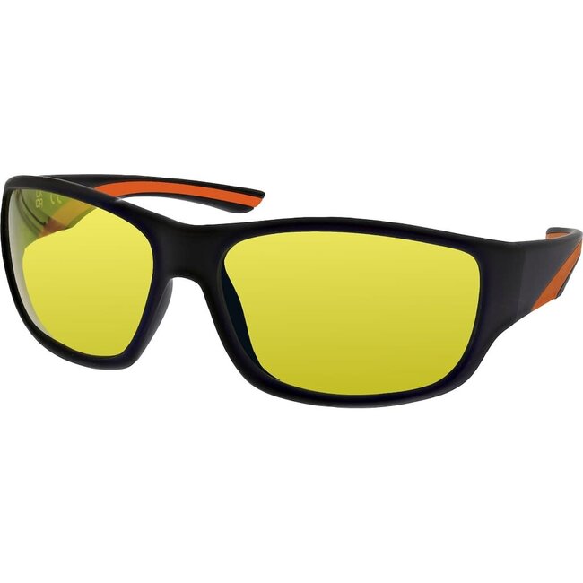Kinetic Solarglide Polarized Sunglasses Yellow Lens âgepolariseerde visbril