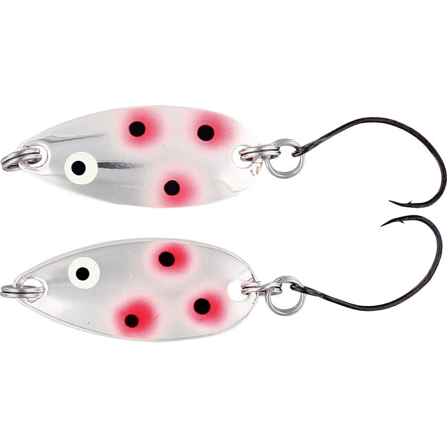 Westin Fidusen Slim 3 gr Silver Clown spinner voor forel