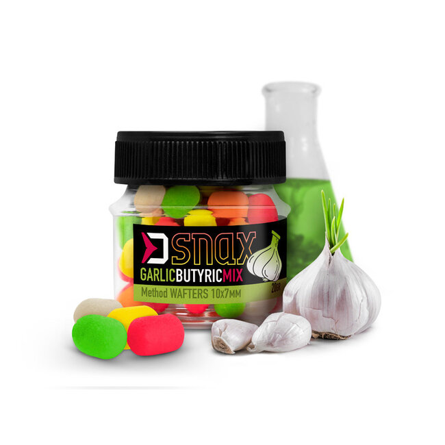 Delphin Snax Method Wafters  Garlic Butyric Mix  10 x 7 mm 20 gr