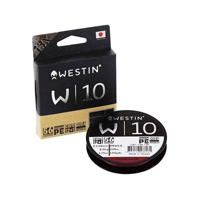 Westin 13-draads gevlochten lijn 0,08 mm 135 m 6,0 kg paars