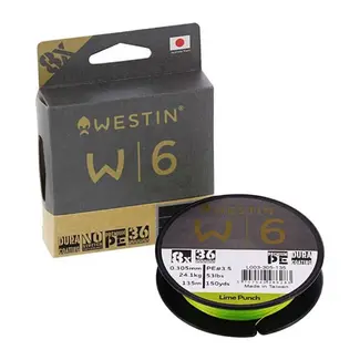 Westin W6 8 Braid Lime Punch 0.10mm 3.8kg