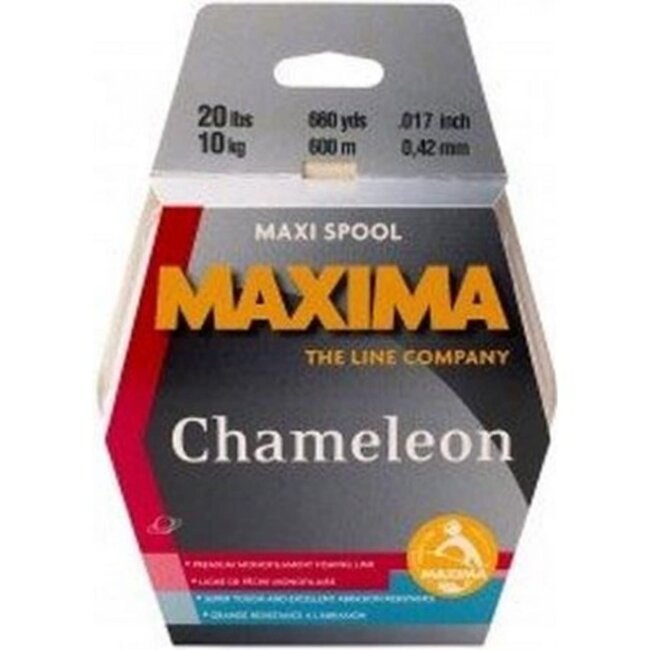 Maxima Nylon vislijn 600m 0,22 mm voor allround witvis en rover