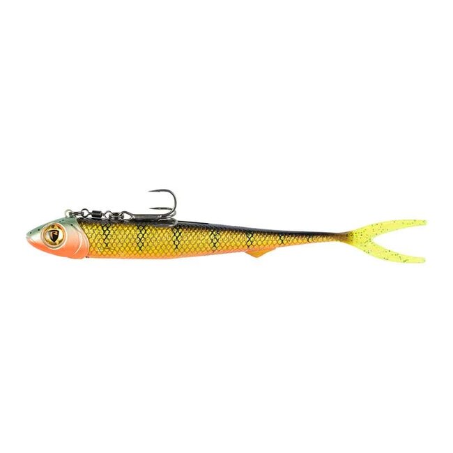 Fox Rage Pelagic Ready Rig Slick Finesse 21cm/Head 60g Natural Perch