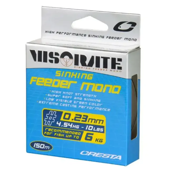 Cresta Sinking feeder nylon lijn 150m 0,20 mm voor feedervissen