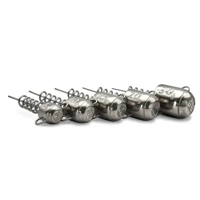 Green Bass Screwhead 20 gr voor softbaits en stevige montage
