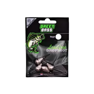 Green Bass Lead-Free Dropshot 7 gr