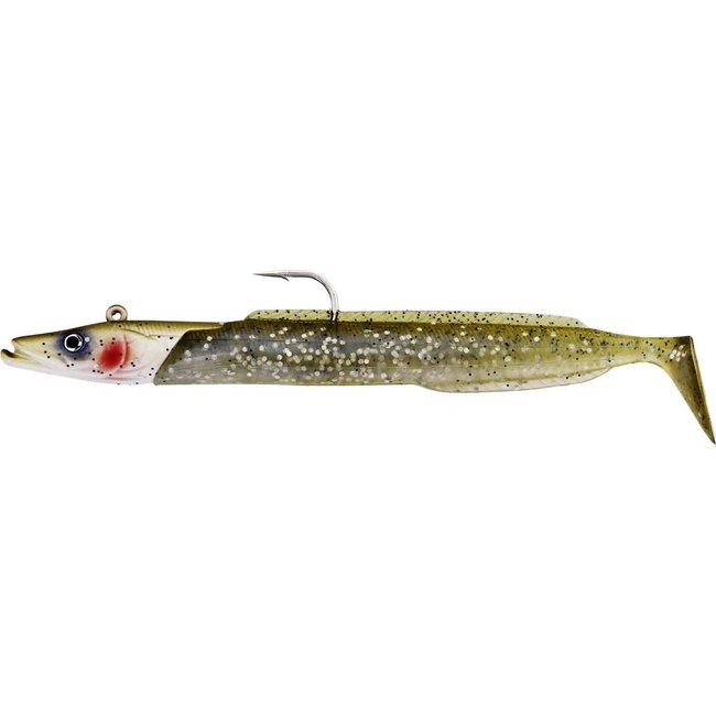 Westin Softbait van 22 cm in Pearl Sand voor zeevisserij