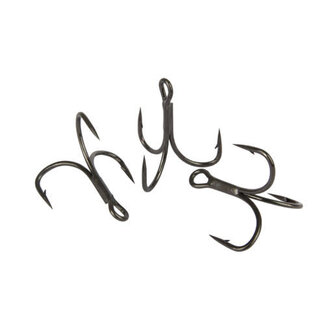 Fox Rage Predator X-Strong Barbed Treble Hooks Haakmaat 4