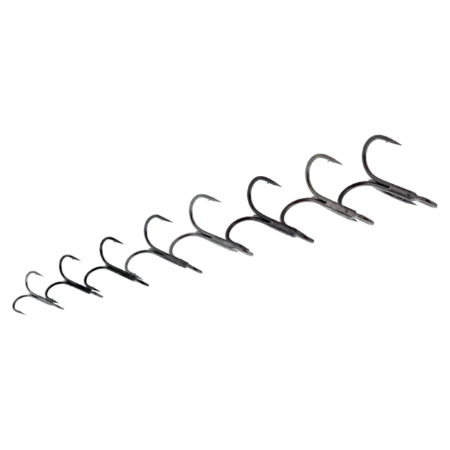 Westin Dreg haakmaat 3/0 met black nickel afwerking