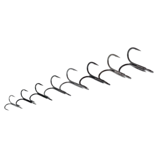 Westin Treble Hook Black Nickel Haakmaat 1/0 Westin Treble Hook Black Nickel Haakmaat 1/0