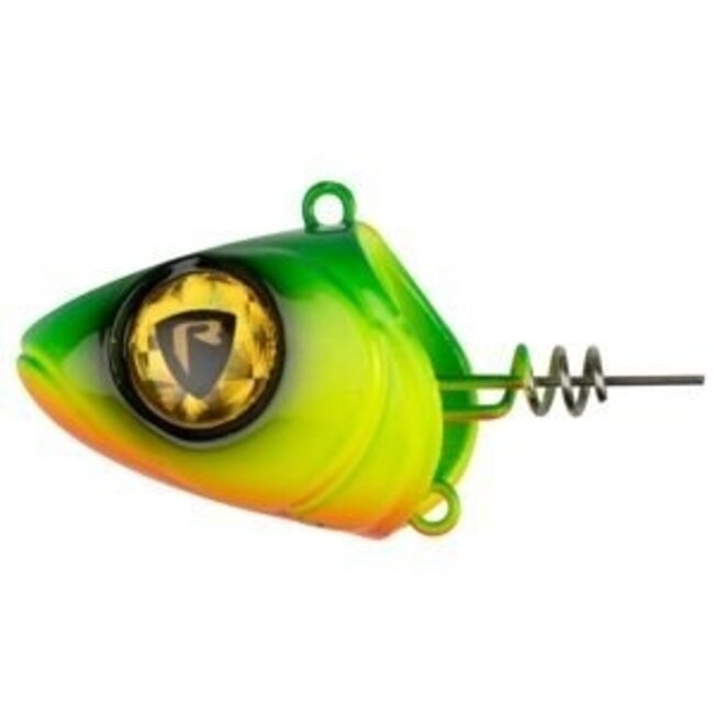 Fox Rage Jigkop lemon tiger 25 gram voor pelagic en verticaal vissen
