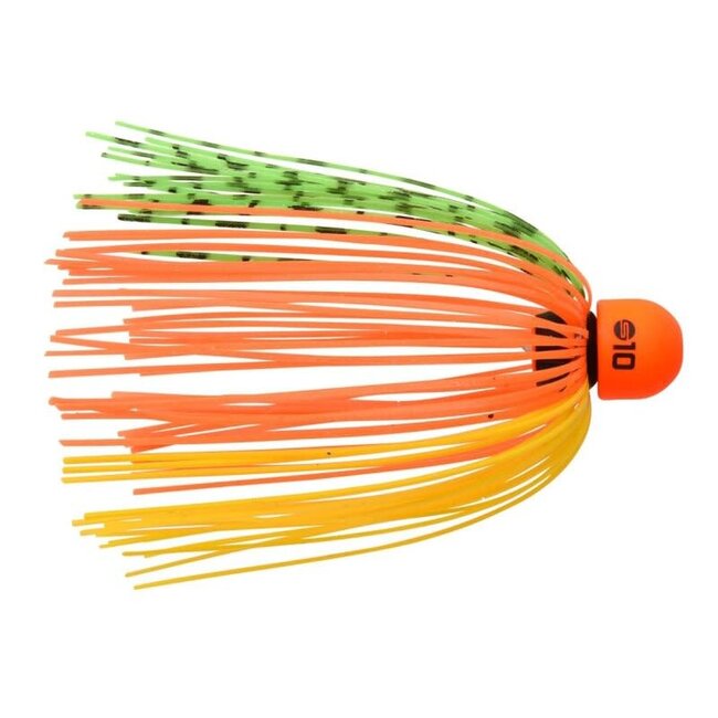 Freestyle Skirted bullet van 7 gram in Fire Tiger voor roofvis