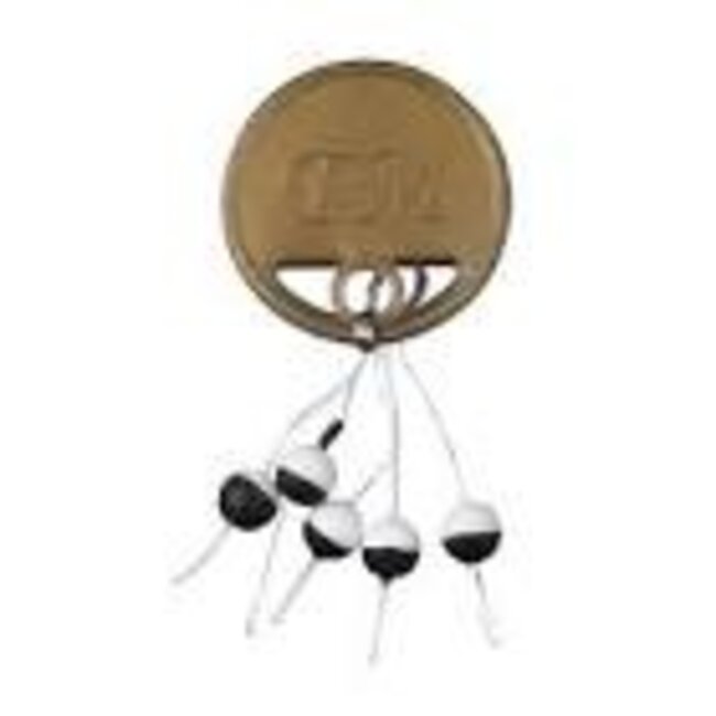 Troma Mini pilots wit zwart voor dobbermontage