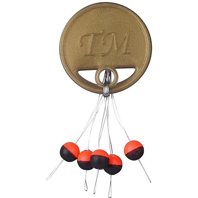 Troma Mini Pilots Red/Zwart dobbers voor fijn vissen