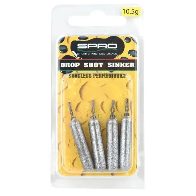 Spro Dropshot lood 21 gram voor strak bodemcontact