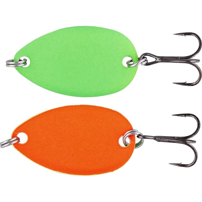 Westin Spinner 3,2 cm 2,8 gr green orange voor baars en forel