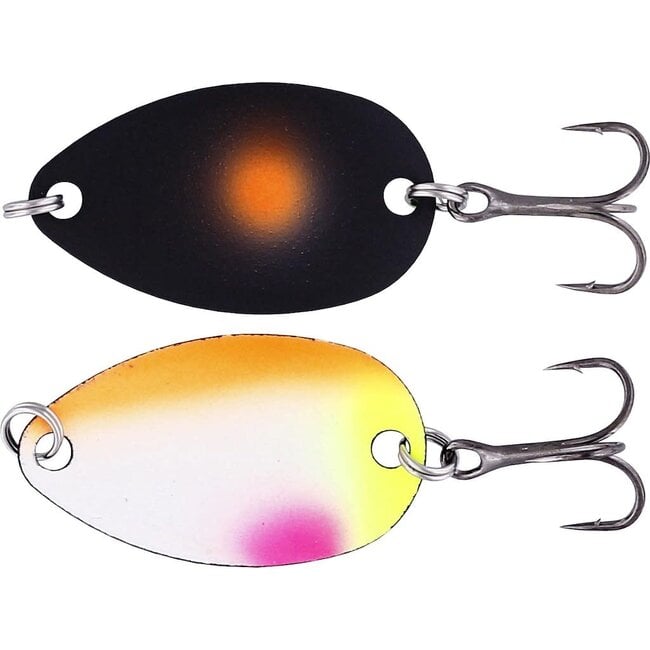 Westin Ultralichte spinner voor baars en forel in oranje