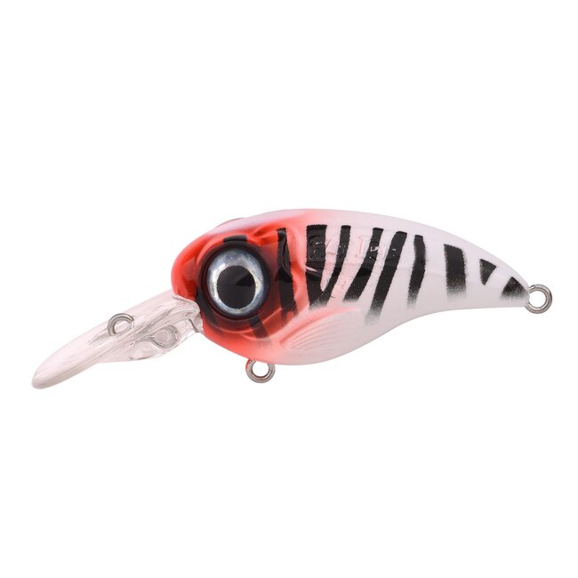 Spro Fat Iris Crankbait  6 cm 18 gr Red Head Tiger