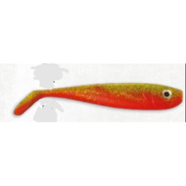 Predox Softbait 7,5 cm in Fire Tiger voor roofvis