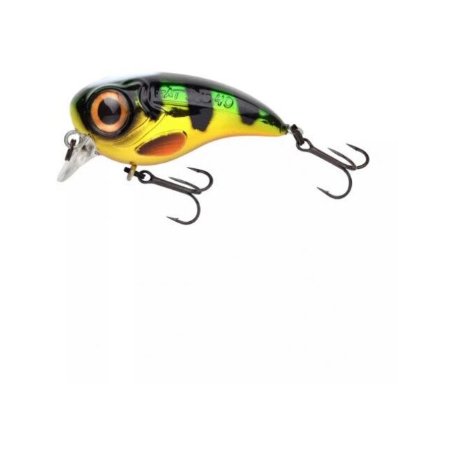 Spro Fat IRIS 4 cm 5,3 gr Slow Foating Diepte 0,3 m  Perch