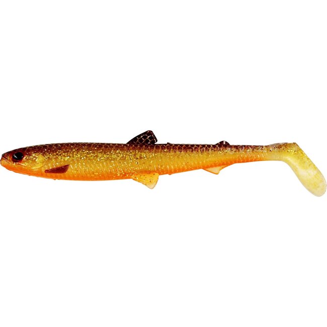 Westin Shadtail 18 cm 53 g voor snoek in Gold Rush